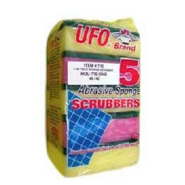 Ufo DDI 2349906 Abrasive Sponge Scrubbers, 240PK 710-0048  (PE)